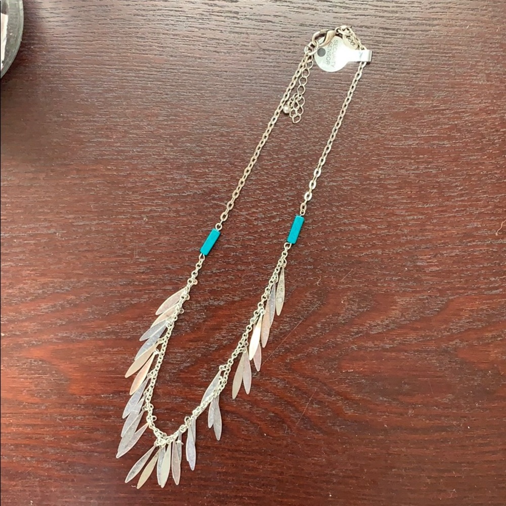 Silver AEO Boho necklace